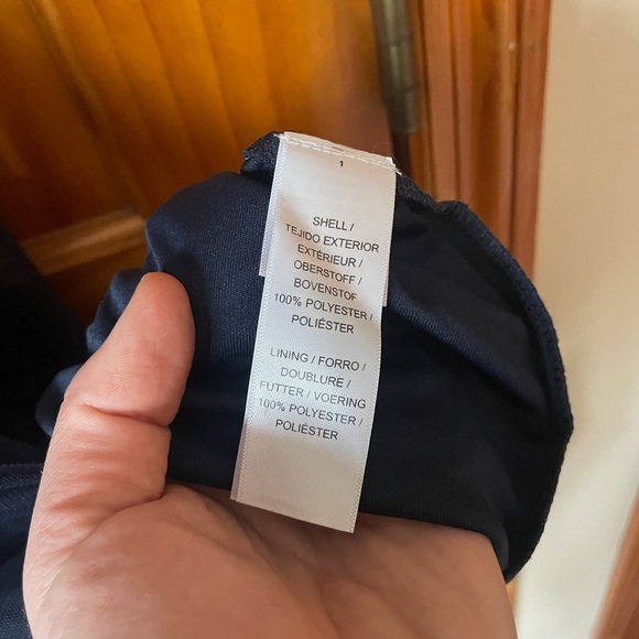 Adrianna Papell Anthropologie Bryce Navy Tulle Maxi Dress Gown Beaded Sz 0 NWT - Picture 16 of 16